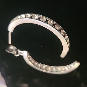 Silver Hoop Earrings